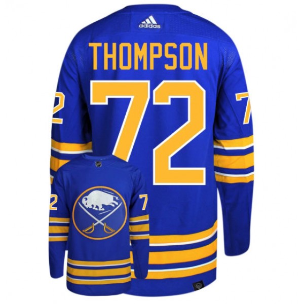 Buffalo Sabres #72 Tage Thompson Blue Stitched Jersey
