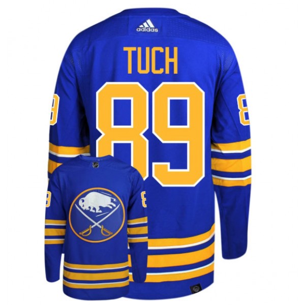 Buffalo Sabres #89 Alex Tuch Blue Stitched Jersey
