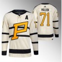 Pittsburgh Penguins #71 Evgeni Malkin Cream 2023 Winter Classic Stitched Jersey