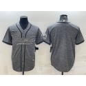 Los Angeles Rams Blank Gray With Patch Cool Base Stitched Jersey