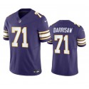 Minnesota Vikings #71 Christian Darrisaw Purple 2023 F.U.S.E. Vapor Untouchable Stitched Jersey
