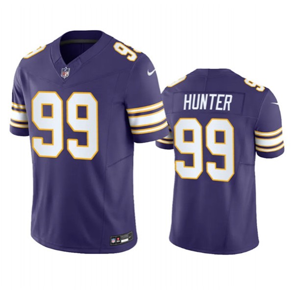 Minnesota Vikings #99 Danielle Hunter Purple 2023 F.U.S.E. Vapor Untouchable Stitched Jersey