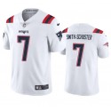 New England Patriots #7 JuJu Smith-Schuster White Vapor Untouchable Stitched Jersey