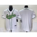 Philadelphia Eagles Blank White Gold Cool Base Stitched Jersey