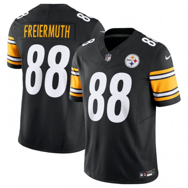 Pittsburgh Steelers #88 Pat Freiermuth Black 2023 F.U.S.E. Vapor Untouchable Limited Jersey