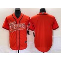 Philadelphia Flyers Blank Orange Cool Base Stitched Jersey