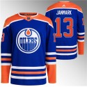 Edmonton Oilers #13 Mattias Janmark Royal Stitched Jersey