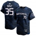 Colorado Rockies #35 Elias Díaz Royal 2023 All-Star Stitched Jersey