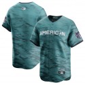 New York Yankees Blank Teal 2023 All-Star Cool Base Stitched Jersey