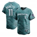 Toronto Blue Jays #11 Bo Bichette Teal 2023 All-Star Cool Base Stitched Jersey