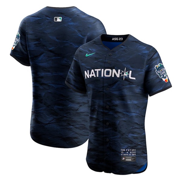 Blank Royal 2023 All-Star Flex Base Stittched Jersey
