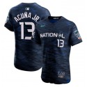 Atlanta Braves #13 Ronald Acuña Jr. Royal 2023 All-Star Flex Base Stittched Jersey