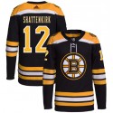 Boston Bruins #12 Kevin Shattenkirk Black Stitched Jersey