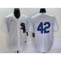 Chicago White Sox #42 Jackie Robinson White Cool Base Stitched Jersey