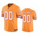Tampa Bay Buccaneers Custom Orange Throwback Limited Stitched Jersey