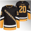 Pittsburgh Penguins #20 Lars Eller Black Stitched Jersey