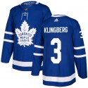 Toronto Maple Leafs #3 John Klingberg Blue Stitched Jersey