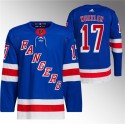 New York Rangers #17 Blake Wheeler Royal Stitched Jersey