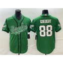 Philadelphia Eagles #88 Dallas Goedert Green Cool Base Stitched Jersey