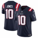 New England Patriots #10 Mac Jones Navy 2023 F.U.S.E. Vapor Limited Stitched Jersey