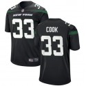 New York Jets #33 Dalvin Cook Black Stitched Game Jersey