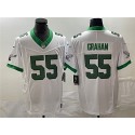 Philadelphia Eagles #55 Brandon Graham White 2023 F.U.S.E. Vapor Untouchable Stitched Jersey