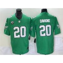 Philadelphia Eagles #20 Brian Dawkins Green 2023 F.U.S.E. With C Patch Vapor Untouchable Stitched Jersey