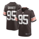 Cleveland Browns #95 Myles Garrett Brown Stitched Game Jersey