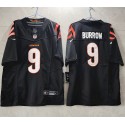 Cincinnati Bengals #9 Joe Burrow Black 2023 F.U.S.E. Vapor Untouchable Limited Stitched Jersey