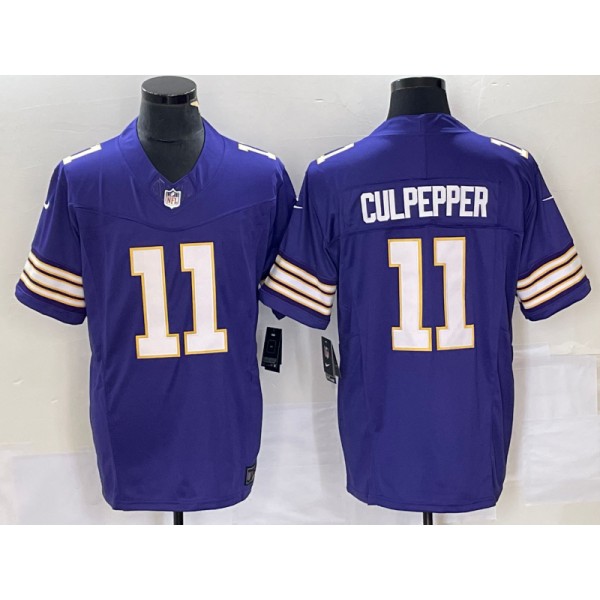 Minnesota Vikings #11 Daunte Culpepper Purple 2023 F.U.S.E. Vapor Untouchable Limited Stitched Jersey