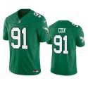 Philadelphia Eagles #91 Fletcher Cox Green 2023 F.U.S.E. Vapor Untouchable Stitched Jersey