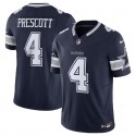 Dallas Cowboys #4 Dak Prescott Navy 2023 F.U.S.E. Vapor Limited Stitched Jersey