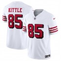 San Francisco 49ers #85 George Kittle New White 2023 F.U.S.E. Vapor Untouchable Limited Stitched Jersey