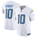 Los Angeles Chargers #10 Justin Herbert White 2023 F.U.S.E. Vapor Untouchable Limited Stitched Jersey