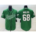 Philadelphia Eagles #68 Jordan Mailata Green Cool Base Stitched Jersey