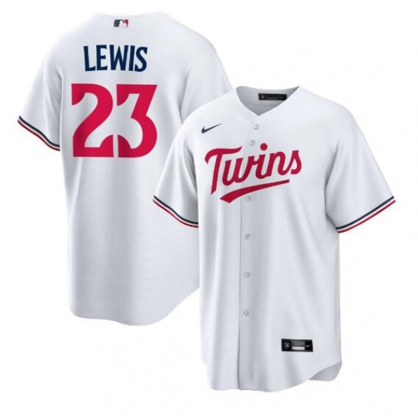 Minnesota Twins #23 Royce Lewis White Cool Base Stitched Jersey