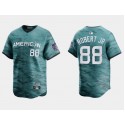 Chicago White Sox #88 Luis Robert Jr. Teal 2023 All-Star Cool Base Stitched Jersey
