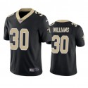 New Orleans Saints #30 Jamaal Williams Black Vapor Untouchable Stitched Jersey