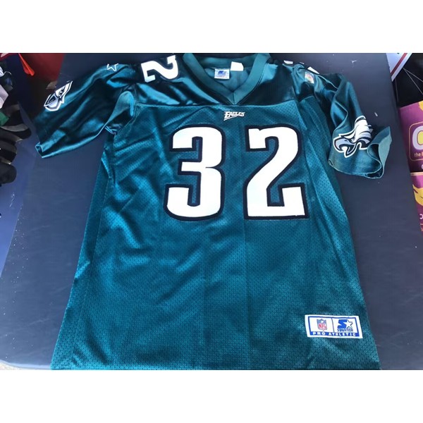 Philadelphia Eagles #32 Ricky Watters Green Stitched Jersey