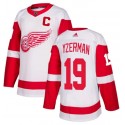 Detroit Red Wings #19 Steve Yzerman White Stitched Jersey