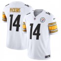 Pittsburgh Steelers #14 George Pickens White 2023 F.U.S.E. Vapor Untouchable Limited Jersey