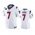 Houston Texans #7 C.J. Stroud White 2023 F.U.S.E. With 1-Star C Patch Vapor Untouchable Limited Stitched Jersey