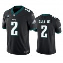 Philadelphia Eagles #2 Darius Slay JR Black 2023 F.U.S.E. With 2-Star C Patch Vapor Untouchable Limited Stitched Jersey
