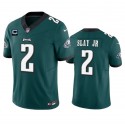 Philadelphia Eagles #2 Darius Slay JR Green 2023 F.U.S.E. With 2-Star C Patch Vapor Untouchable Limited Stitched Jersey