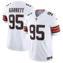 Cleveland Browns #95 Myles Garrett White 2023 F.U.S.E. Vapor Untouchable Limited Stitched Jersey
