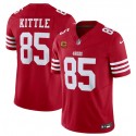 San Francisco 49ers #85 George Kittle Red 2023 F.U.S.E. With 1-Star C Patch Vapor Untouchable Limited Stitched Jersey