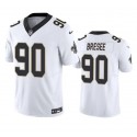 New Orleans Saints #90 Bryan Bresee White 2023 F.U.S.E. Vapor Untouchable Limited Stitched Jersey
