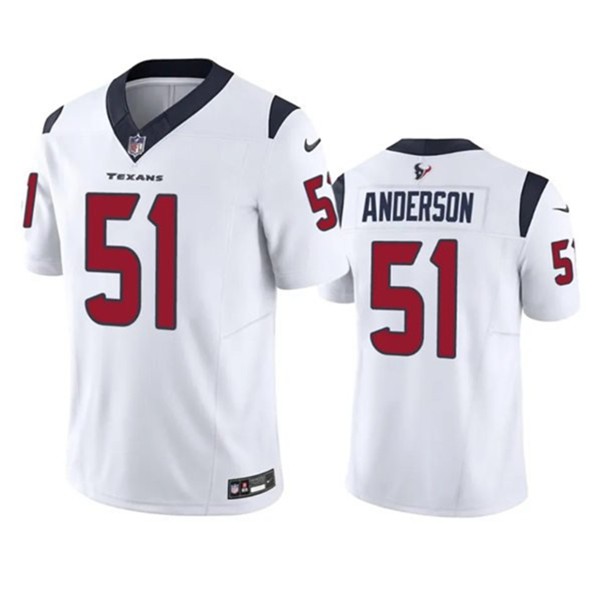 Houston Texans #51 Will Anderson Jr. White 2023 F.U.S.E Vapor Untouchable Stitched Jersey