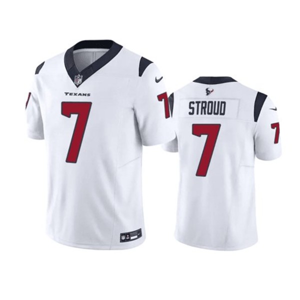 Houston Texans #7 C.J. Stroud White 2023 F.U.S.E Vapor Untouchable Stitched Jersey