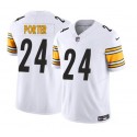 Pittsburgh Steelers #24 Joey Porter Jr. White 2023 F.U.S.E. Vapor Untouchable Limited Stitched Jersey